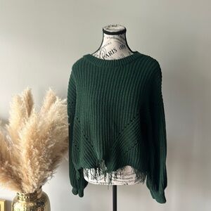 Forest Green Women's Sweater